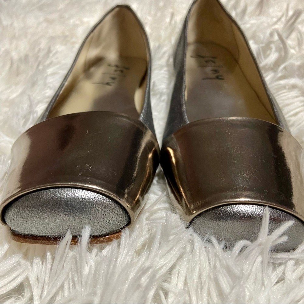 French Sole FS/NY women’s Via Dual-Texture Ballet Flat, size 6.5 - Picture 3 of 11